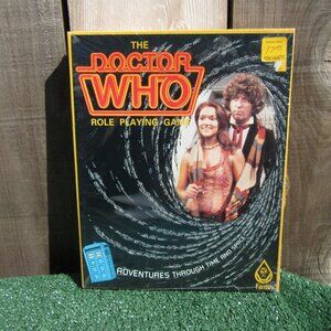 Brand New 1985 Fasa Doctor Who Role Playing Game Vintage 9001